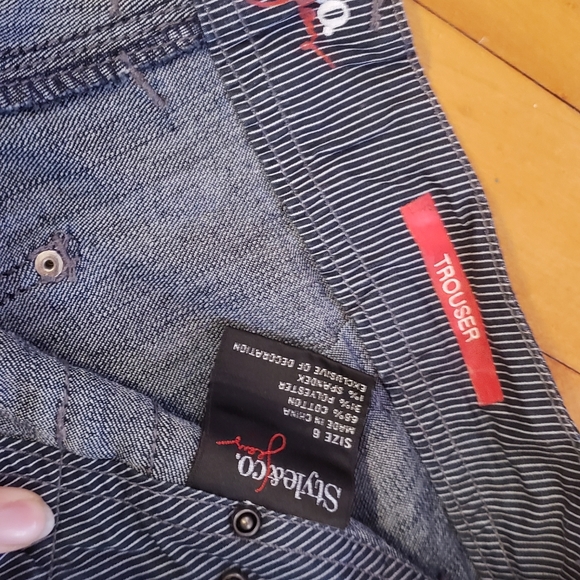 Light Jean Trousers sailor buttons - Picture 2 of 7